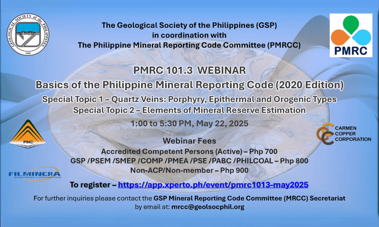 XPERTO | PMRC 101.3 Webinar - Basics of the Philippine Mineral ...